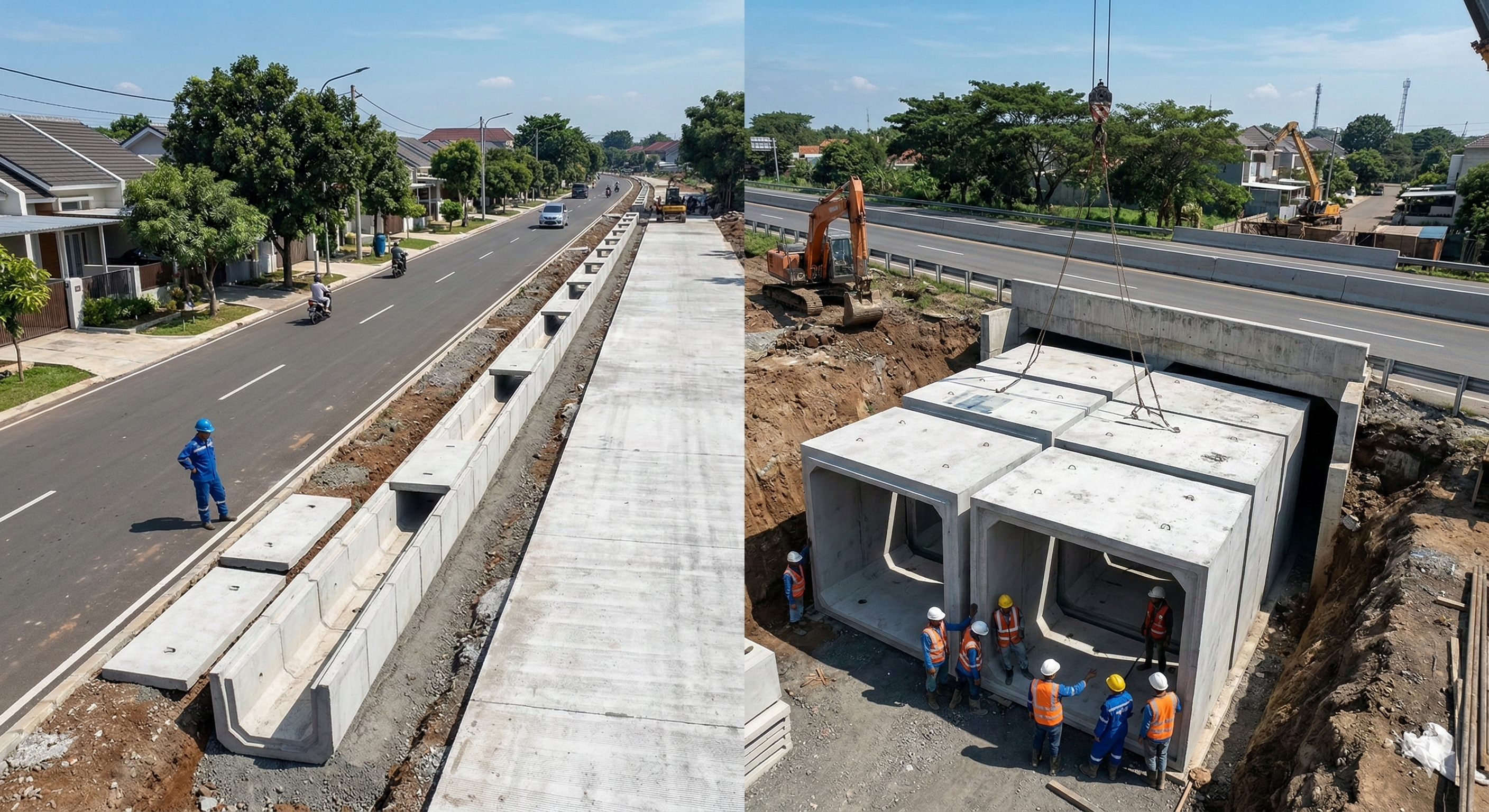 Cara Menghitung Kebutuhan U-Ditch untuk Proyek Drainase — Panduan Lengkap 2026