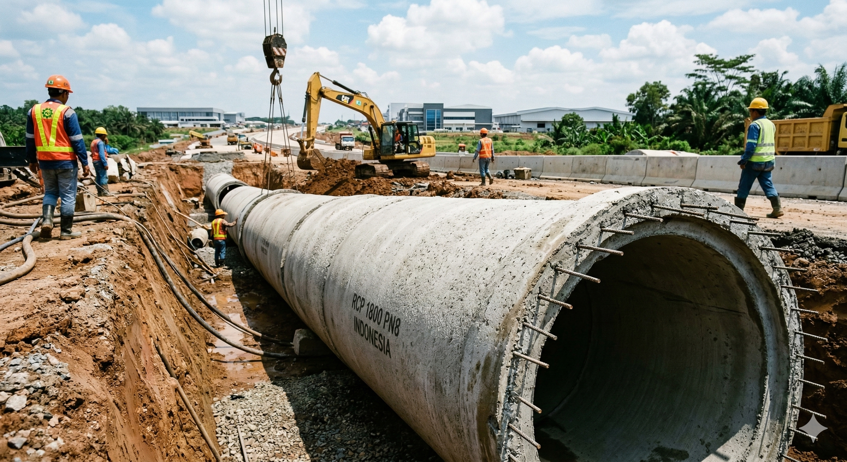 Pipa Beton RCP: Rahasia Kekuatan di Balik Infrastruktur Tersembunyi Indonesia